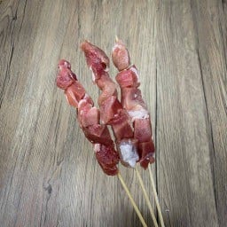 สันคอหมูไม่หมัก