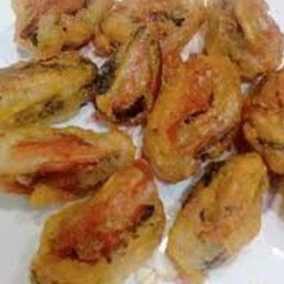 หอยแมลงภู่ชุปแป้งทอด ชุดละ