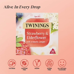 Twinings Strawberry & Elderflower with Juniper