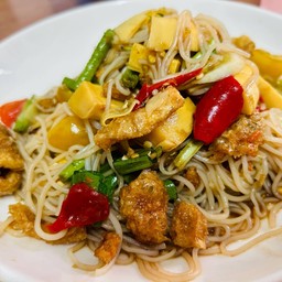 ตำซั่วแคบหมู