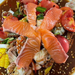 เกาเหลาทะเล+แซลม่อน