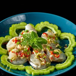 กุ้งแช่น้ำปลา