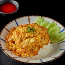 ข้าวไข่เจียวหมูสับ