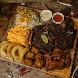 สเต็กถาดโครตเนื้อ