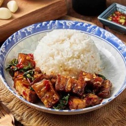 พริกเผาหมูกรอบ