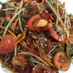 ตำหอยเเครง