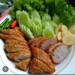 แหนมปลากรายทอด