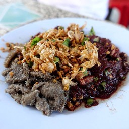 ลาบเนื้อ(วัว)ดิบ