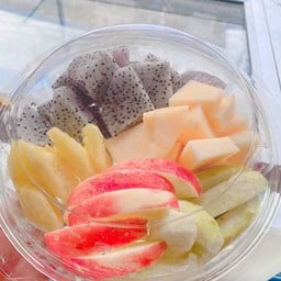 ผลไม้ราดน้ำปลาหวาน ตำยำ ปั่นน้ำ🚀 ของจรวด