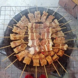 หมูปิ้งโบราณสูตรคุณยาย