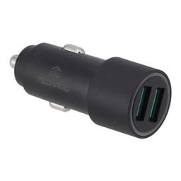 TECHPRO Car Charger 2 USB-A (4.8A)