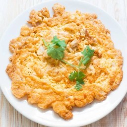 ไข่เจียวหมูสับ (กับข้าว)