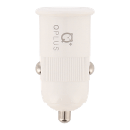 QPLUS Car Charger 2 USB-A (3.1A) White