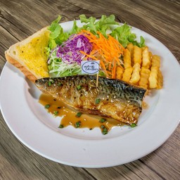 สเต็กปลาซาบะ