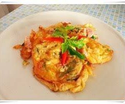 ข้าว+ไข่เจียวหมูสับ+ใส่พริก