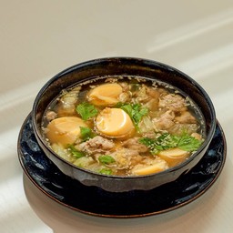 แกงจืดเต้าหู้หมูสับ