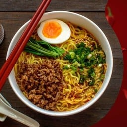 บะหมี่เผ็ดซอสเสฉวน (แห้ง)