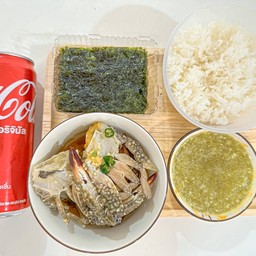 Set เด็ดสุดแซ่บ ปูมาดอง อร่อยซ่ากับโค้ก