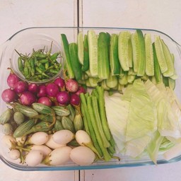 เพิ่มผักสด