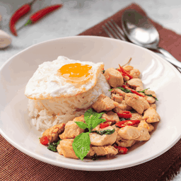 ข้าวกระเพราไก่