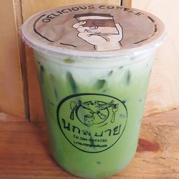 ชาเขียวเย็นลาเต้(พรีเมี่ยม)