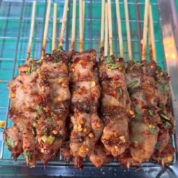 PM หมูปิ้งจิ้มแจ่ว