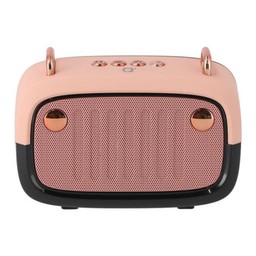 QPLUS Bluetooth Speaker BS-32D - Black Pink