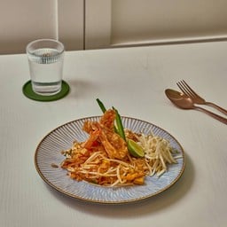 ผัดไทมันกุ้ง