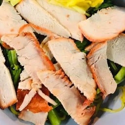 บะหมี่แห้งหมูแดง