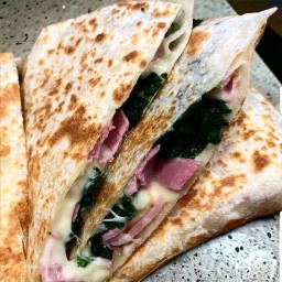 Quesadilla Ham&Spinach