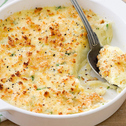 มันบดอบชีส cheesy mashed potato