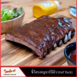 ซี่โครงหมู บาร์บีคิว 6 ชิ้น