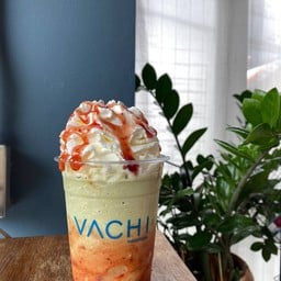 มัทฉะสตรอว์เบอร์รี่ปั่น