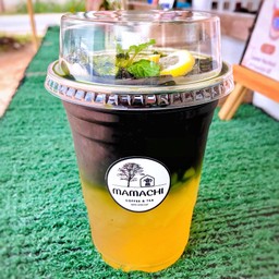 ชาเขียวน้ำผึ้งมะนาวเย็น