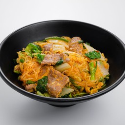 ผัดสุกี้แห้งหมู