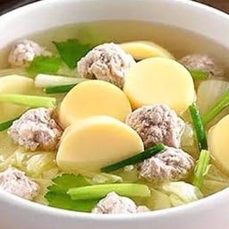 แกงจืดเต้าหู้หมูสับ
