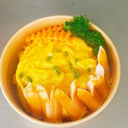 ข้าวไข่ข้นไส้กรอก