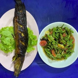 ตำถั่ว ปลาดุกย่าง