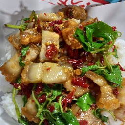 Crispy Pork With Basil