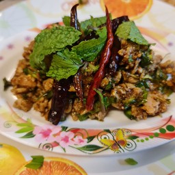 ลาบเป็ดอุดรรสเด็ด