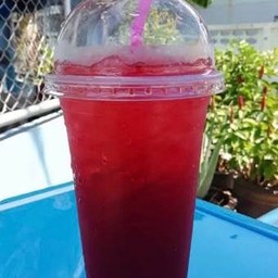 น้ำกระเจี๊ยบ (แก้วโอ่ง)