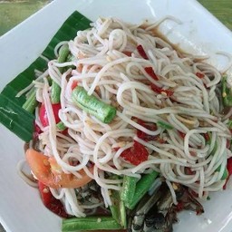 ตำขนมจีนปลาร้า