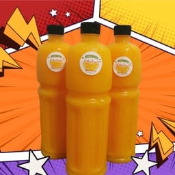 น้ำส้มคั้นแท้  100% (3 ขวดใหญ่)