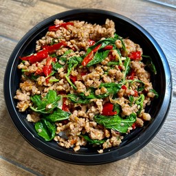 ข้าวกะเพราหมูสับ