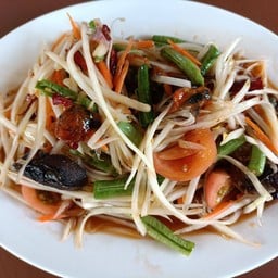 ส้มตำปูหอยดอง