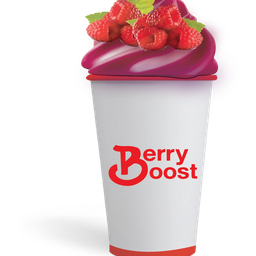 Raspberry ราสเบอร์รี่นมสดปั่น