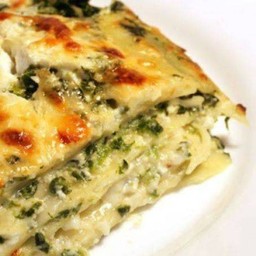 ลาซานญ่าผักโขม Spinach ricotta Lasagna