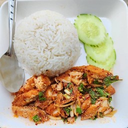 ข้าวยำไก่แซ่บ