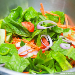 (L) สลัดผักรวม Garden salad