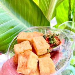 เต้าหู้ทอด(สูตรคนจีนแท้ๆน้ำจิ้มรสเด็ด)